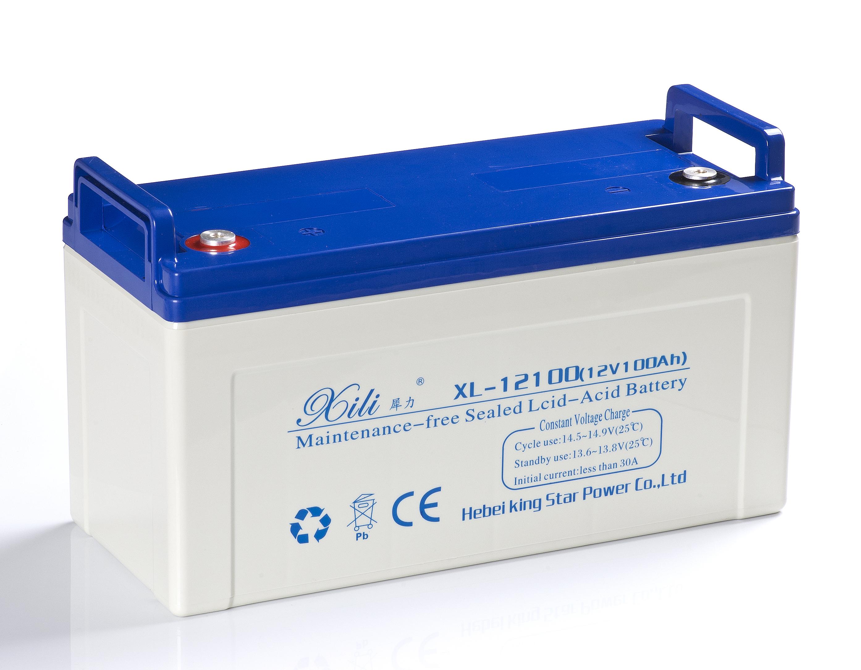 犀力蓄电池12V100AH